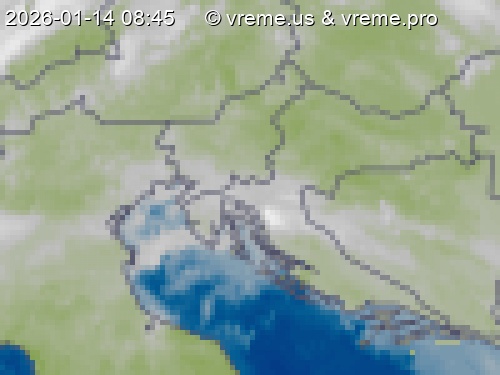 Oblačnost Slovenija