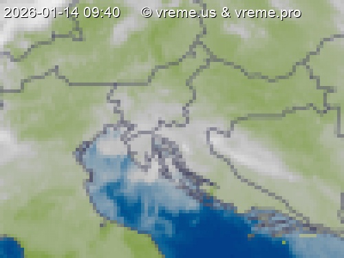 Oblačnost Slovenija