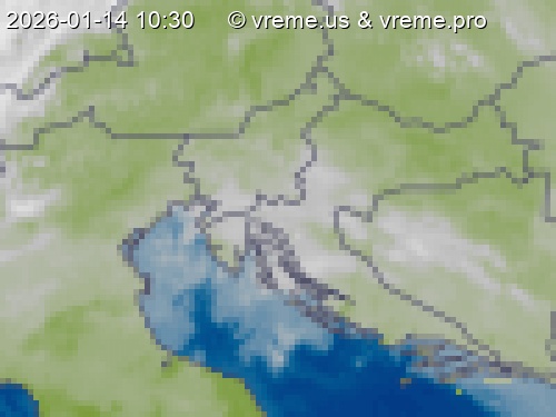 Oblačnost Slovenija