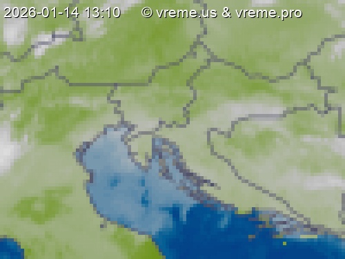 Oblačnost Slovenija