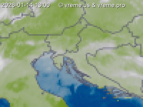 Oblačnost Slovenija