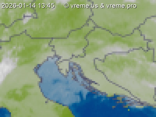 Oblačnost Slovenija