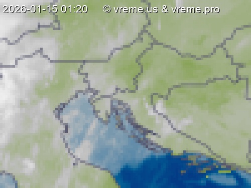 Oblačnost Slovenija