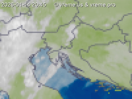 Oblačnost Slovenija