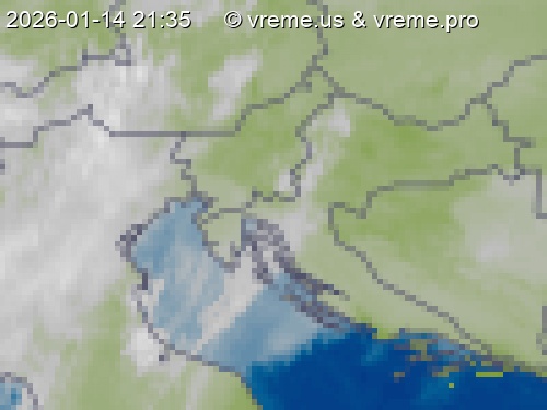 Oblačnost Slovenija