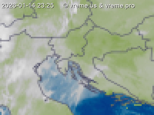 Oblačnost Slovenija