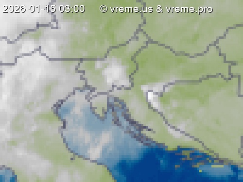 Oblačnost Slovenija