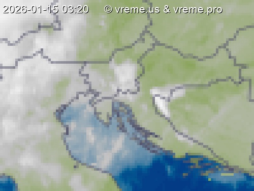 Oblačnost Slovenija