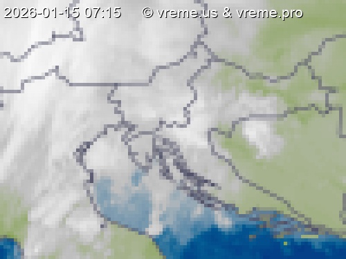 Oblačnost Slovenija