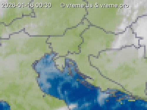 Oblačnost Slovenija