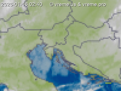 Oblačnost Slovenija