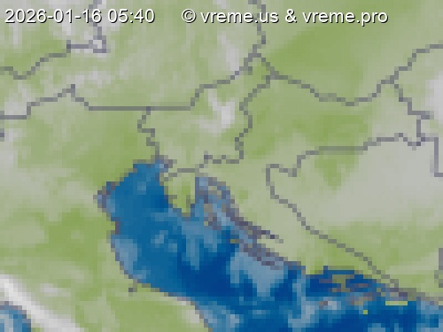 Oblačnost Slovenija