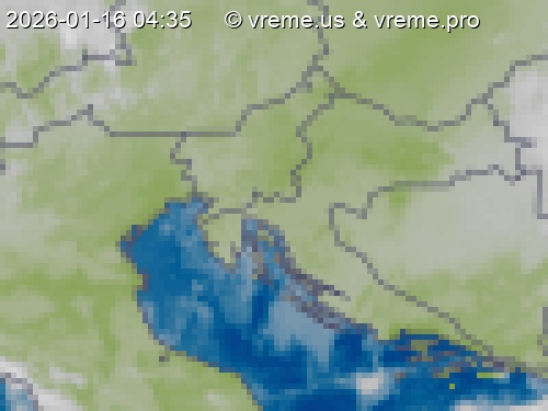 Oblačnost Slovenija