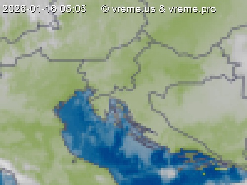 Oblačnost Slovenija