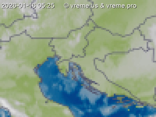 Oblačnost Slovenija