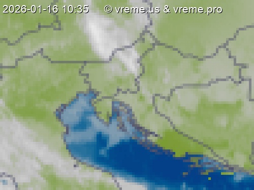 Oblačnost Slovenija