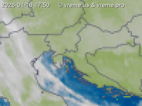 Oblačnost Slovenija