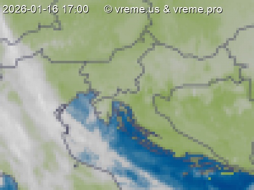 Oblačnost Slovenija