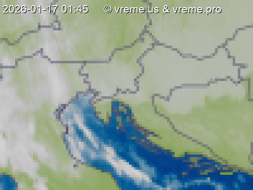 Oblačnost Slovenija