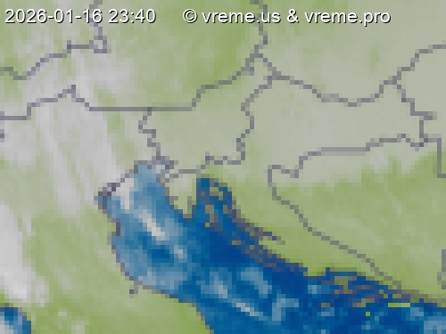 Oblačnost Slovenija