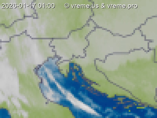 Oblačnost Slovenija