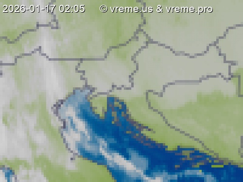 Oblačnost Slovenija