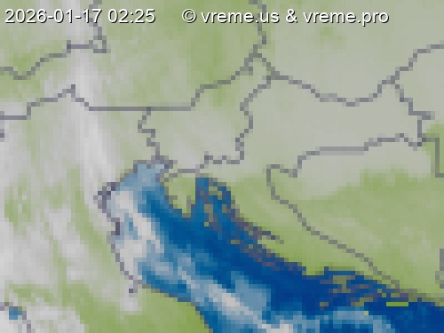 Oblačnost Slovenija