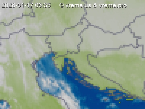 Oblačnost Slovenija