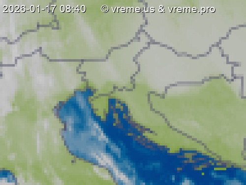 Oblačnost Slovenija