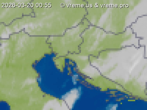 Oblačnost Slovenija