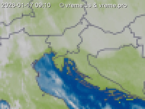 Oblačnost Slovenija