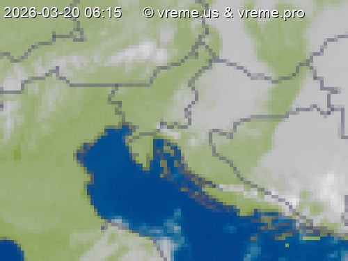 Oblačnost Slovenija