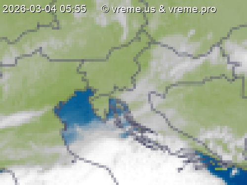 Oblačnost Slovenija