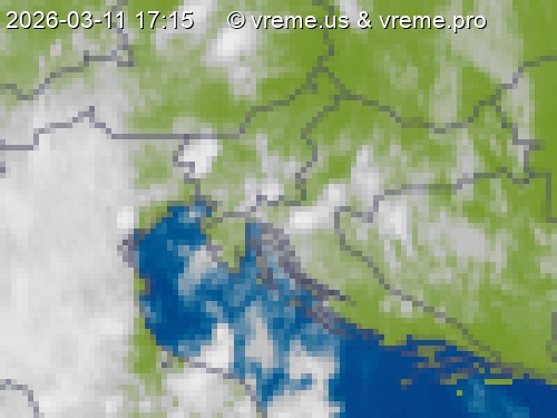 Oblačnost Slovenija