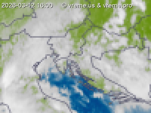 Oblačnost Slovenija