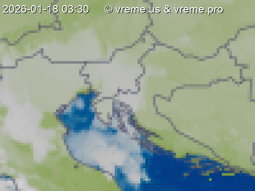 Oblačnost Slovenija