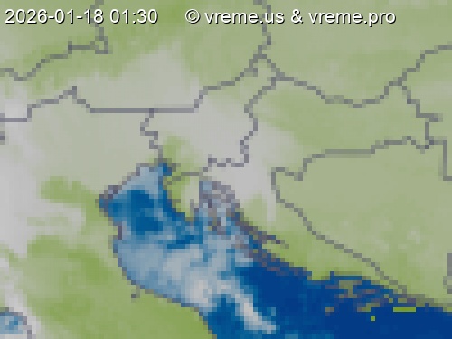 Oblačnost Slovenija