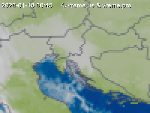 Oblačnost Slovenija