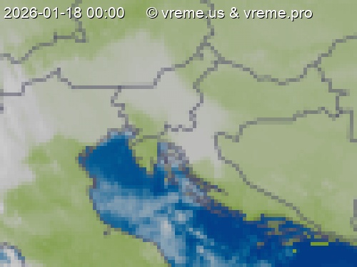 Oblačnost Slovenija