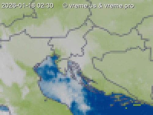 Oblačnost Slovenija