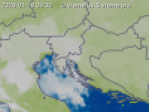 Oblačnost Slovenija