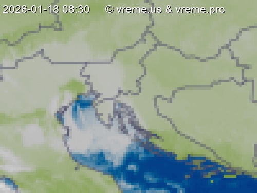 Oblačnost Slovenija