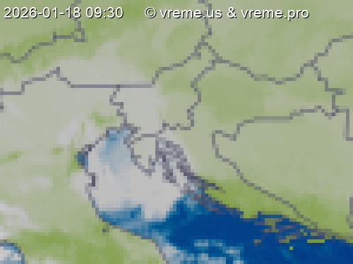 Oblačnost Slovenija