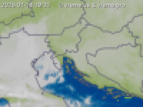 Oblačnost Slovenija