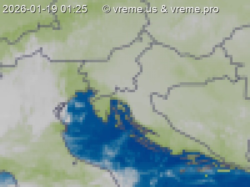 Oblačnost Slovenija