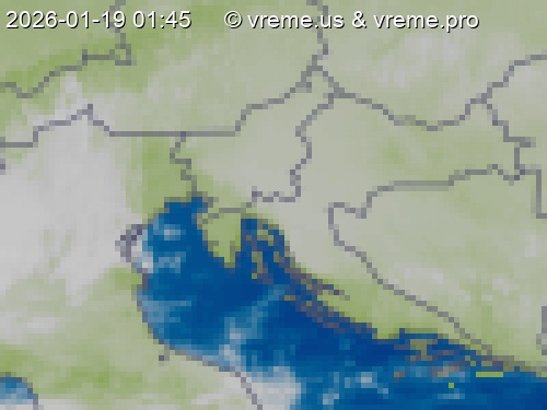 Oblačnost Slovenija