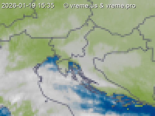 Oblačnost Slovenija
