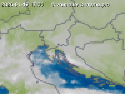 Oblačnost Slovenija