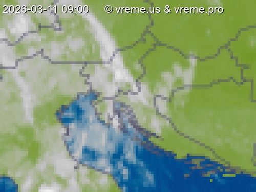 Oblačnost Slovenija