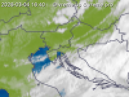 Oblačnost Slovenija